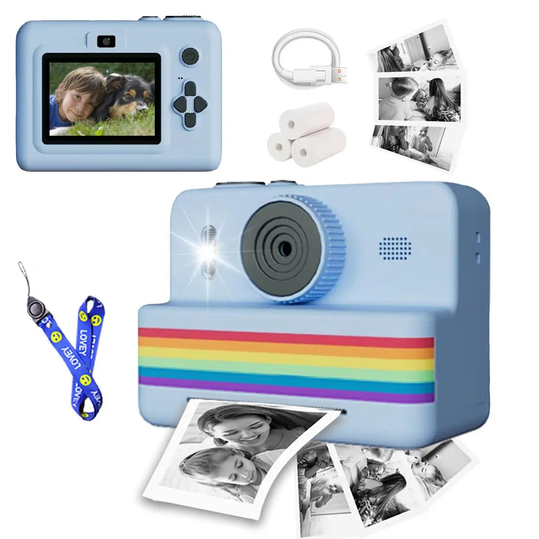 AuraSnap™ Mini Polaroid Camera