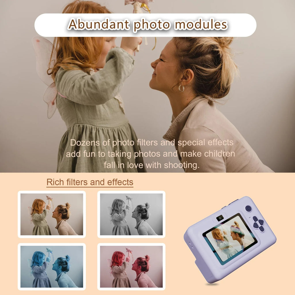 AuraSnap™ Mini Polaroid Camera